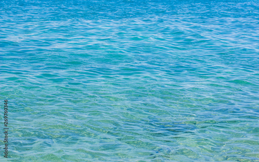 blue water background surface