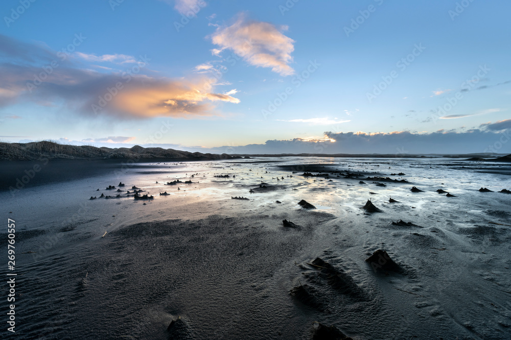 Stokksnes cape and Vestrahorn Mountain