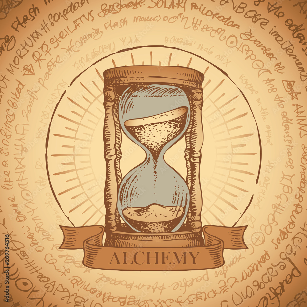 ancient hourglass