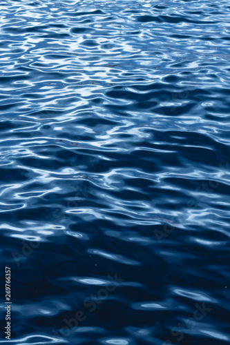  Beautiful shiny blue sea waves, background and texture