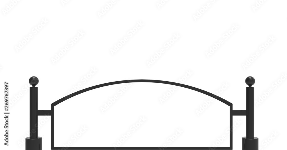 empty sign board 3D Rendering empty sign board 3D Rendering