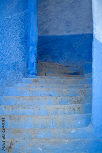 Escaleras azules © Ricardo Ferrando