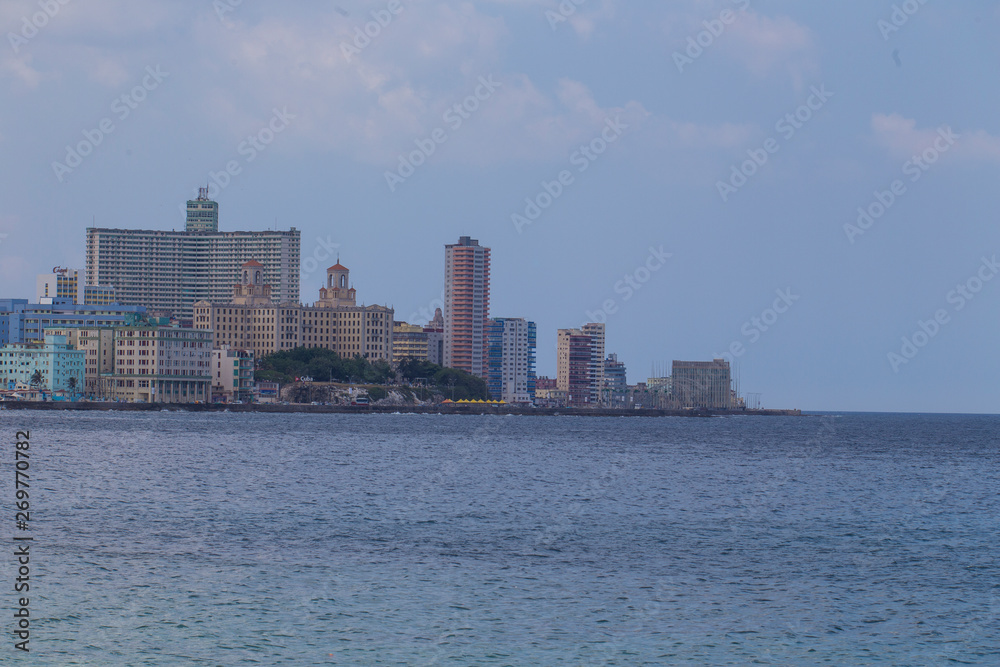 Fototapeta premium Malecón en La Habana Cuba