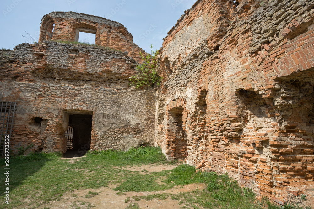 Inside the Medzhubizh castle