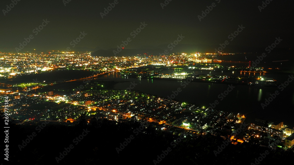 高松市街夜景（屋島から）４