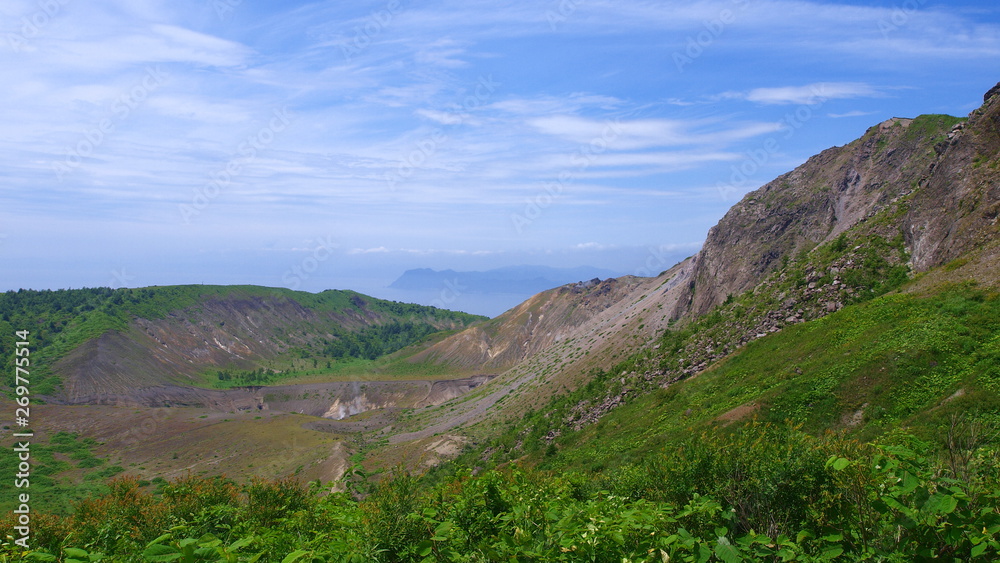 有珠山火口１