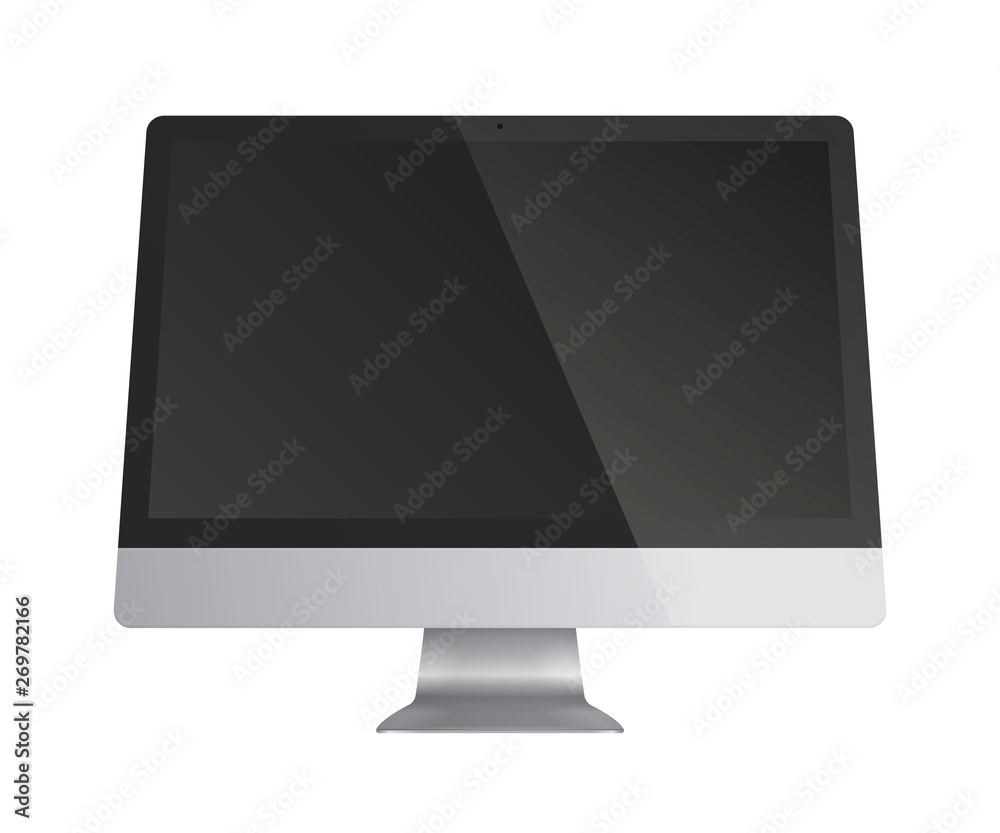Computer monitor display. Computer monitor display.