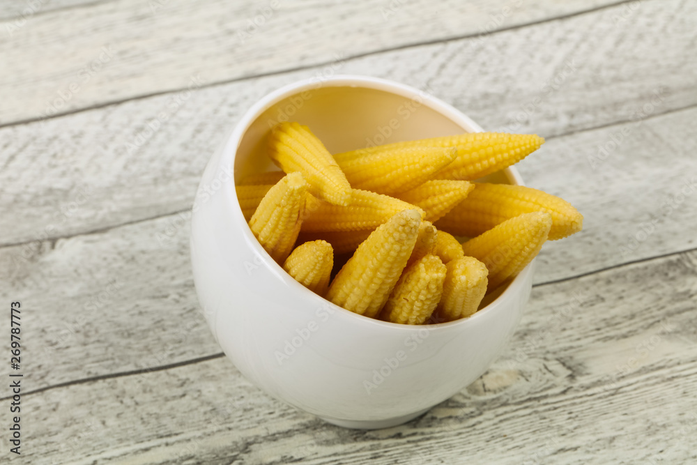 Pickled baby corn Pickled baby corn