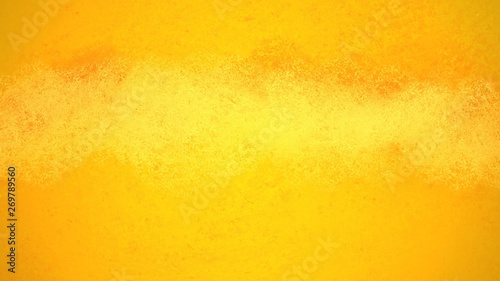 Bright yellow and orange background with gold center stripe of textured grunge. Shiny golden autumn or thanksgiving background color.