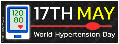 World Hypertension Day , vector
