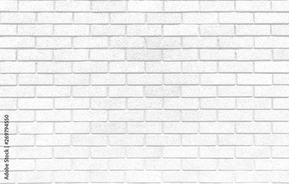 White brick wall texture for background,Use to enter text White brick wall texture for background,Use to enter text