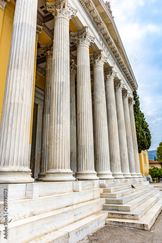 Pillar detail in Neoclassical building