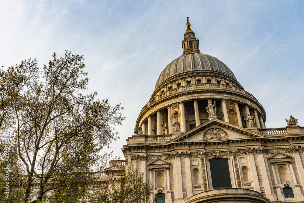 Saint Paul Cathedral in London,England,UK