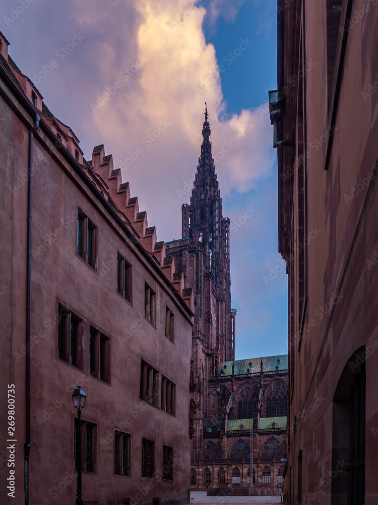 Fototapeta premium Cathedral Notre dame de Strasbourg