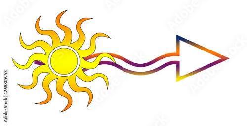 freccia di sole
