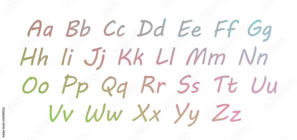 LowPoly Alphabet LowPoly Alphabet
