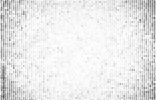 Halftone texture abstract black and white
