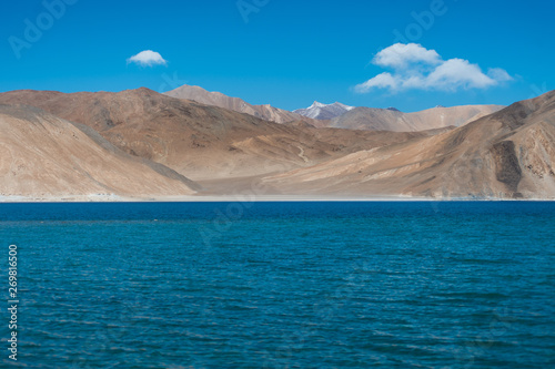 Pangong Lake in Ladakh, North India.