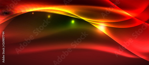 Neon light waves