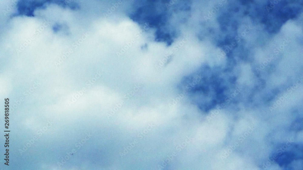 blue sky with cloud beautiful nature day