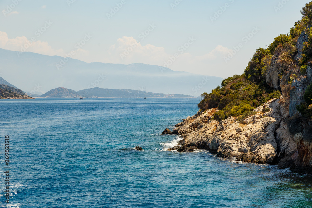 coast of mediterranean sea