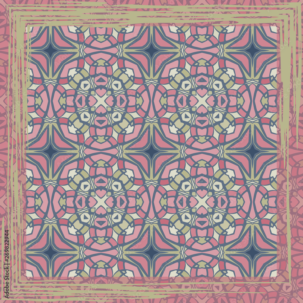 Seamless pattern for decoration. Print for paper wallpaper, tiles, textiles.