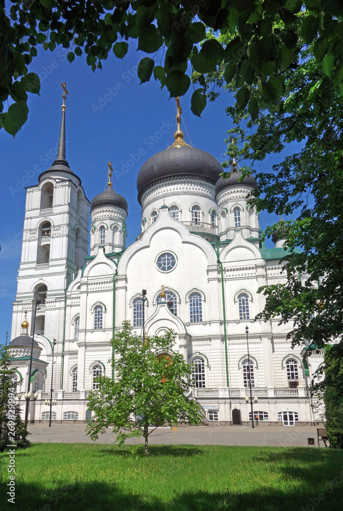 Big Annunciation Cathedral (Orthodox Church) in Voronezh, Russia