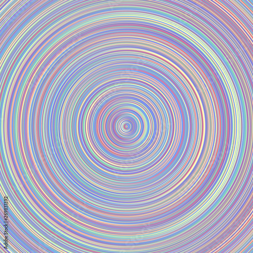 Gradient circle background - multicolored abstract vector graphic design