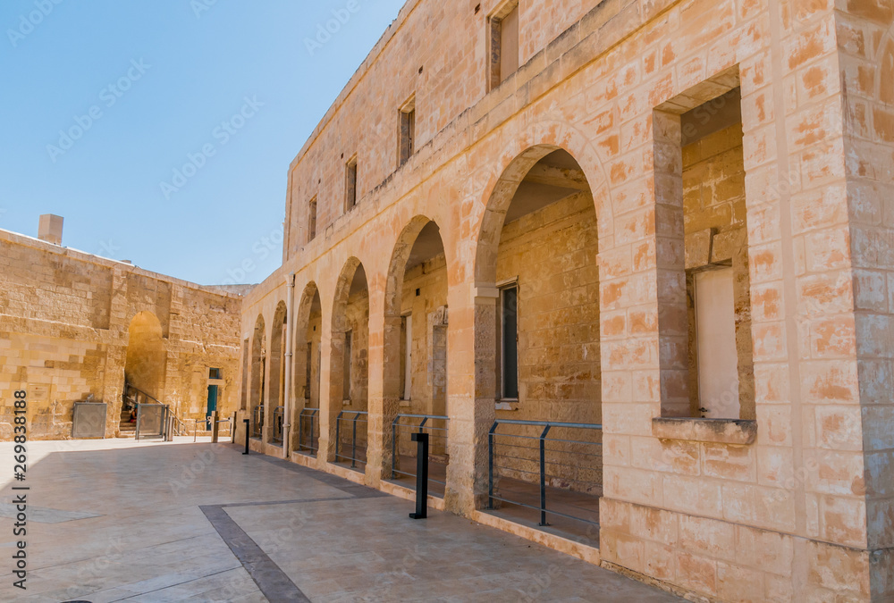 Fortress in Valletta, Malta