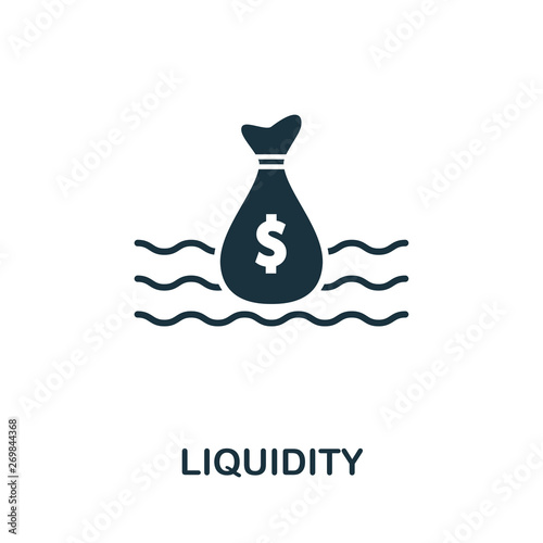 Liquidity icon. Creative element design from stock market icons collection. Pixel perfect Liquidity icon for web design, apps, software, print usage