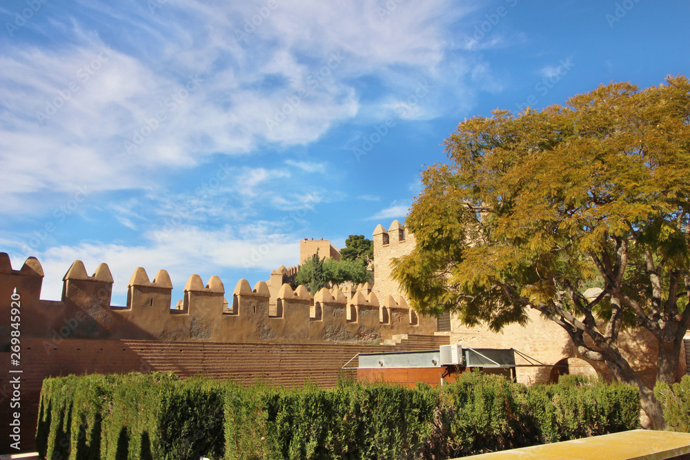 Alcazaba de Almería, Andalucía, España Alcazaba de Almería, Andalucía, España
