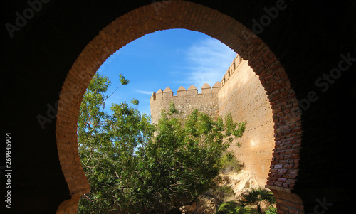 Alcazaba de Almería, Andalucía, España