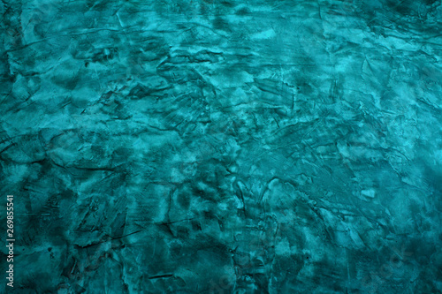 texture of surface of blue water