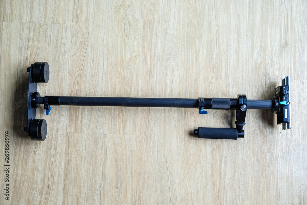 Steady cam equipment of video camera make movie Steady cam equipment of video camera make movie
