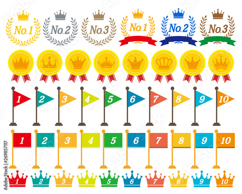 王冠 数字 月桂樹 ランキング 旗 フラグ メダル リボン Stock Vector Adobe Stock 王冠 数字 月桂樹 ランキング 旗 フラグ メダル リボン Stock Vector Adobe Stock