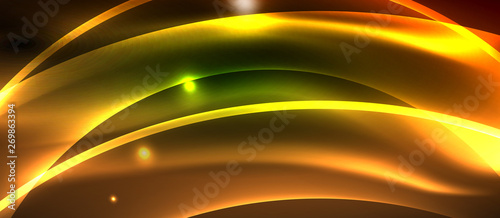 Neon light waves