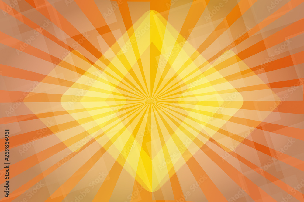 Fototapeta premium abstract, orange, illustration, design, yellow, wallpaper, pattern, light, color, graphic, backgrounds, texture, art, dots, blur, sun, technology, green, bright, circles, halftone, backdrop, blurred