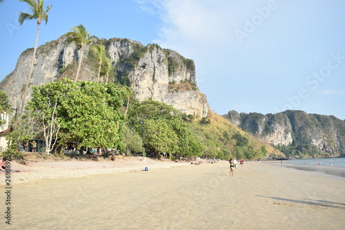 Krabi, rajska plaża, Tajlandia, Azja