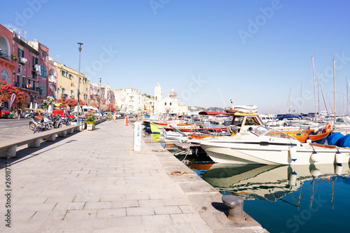 Procida island, Italy photo