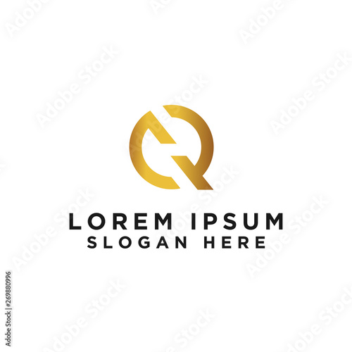logo design inspiration for companies from the initial letters of the CR logo icon. -Vector