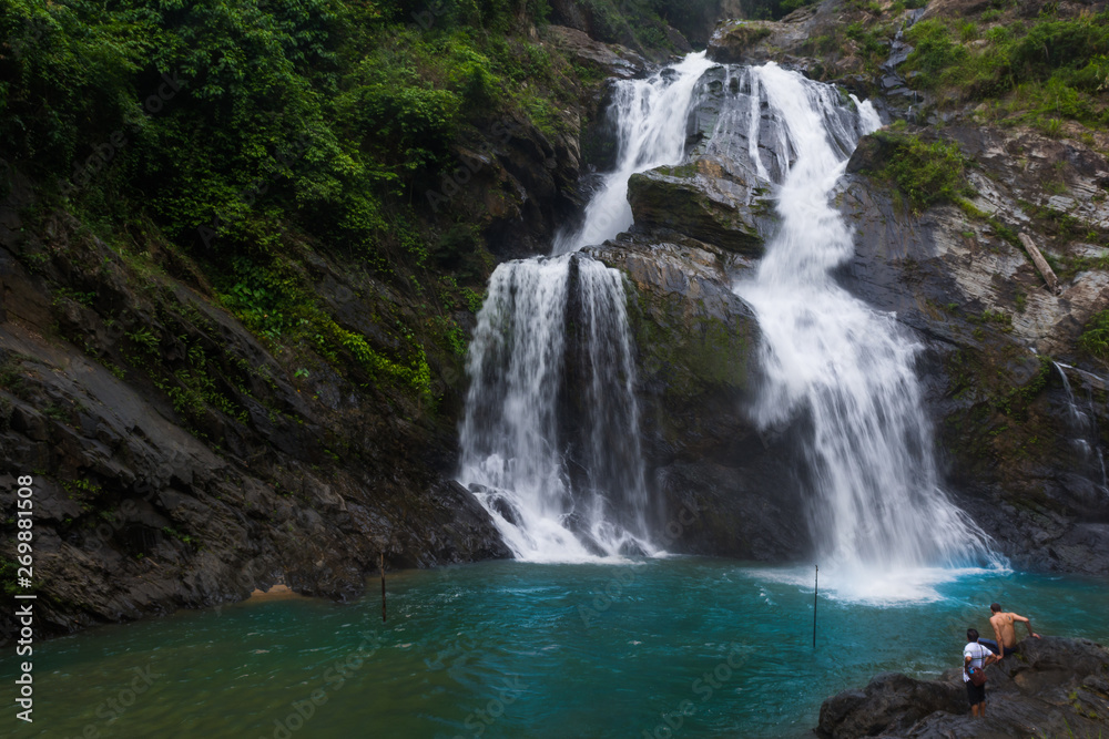 Krung Ching Waterfall is one of the famous waterfalls of Nakhon Si Thammarat thailand