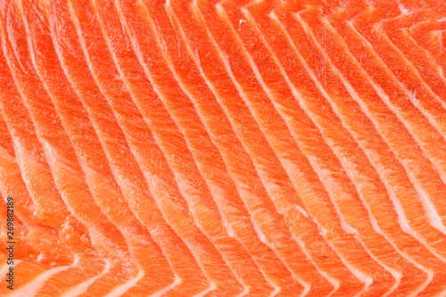 fresh salmon fillet background