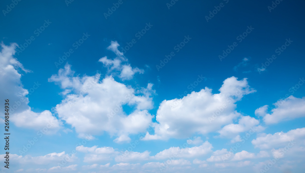 Clear and sunset sky with cloud in summer Clear and sunset sky with cloud in summer