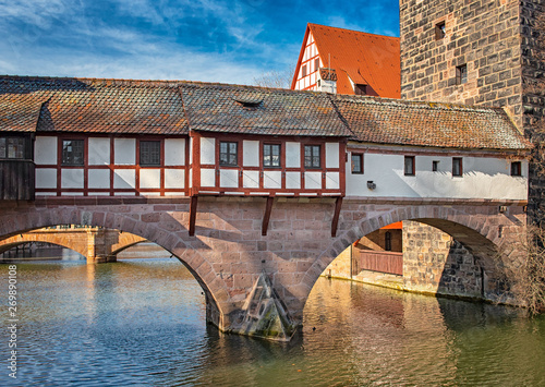 Scenic view on the old town...