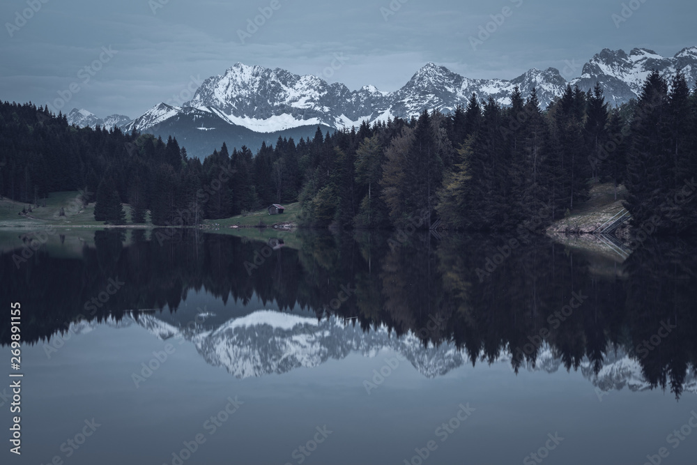 blue hour at the Geroldsee