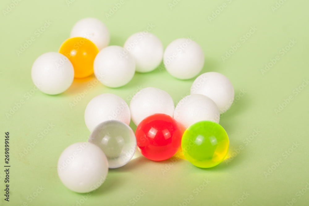 Obraz premium plastic balls