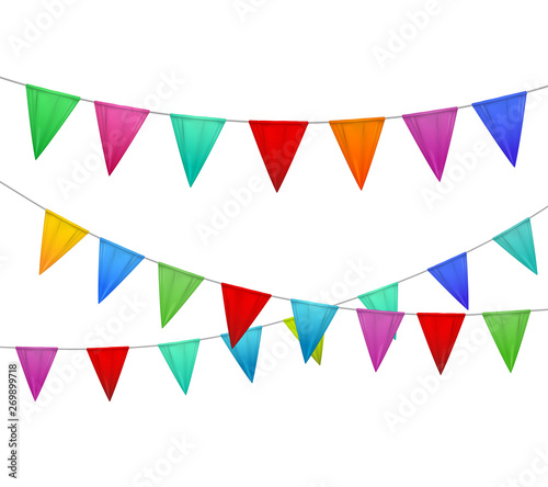 Party Pennants Slinger Realistic  photo