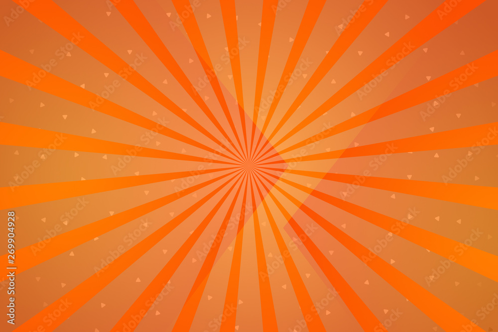 Obraz premium abstract, orange, illustration, design, pattern, yellow, wallpaper, light, backgrounds, graphic, texture, backdrop, art, lines, dots, red, color, technology, halftone, digital, dot, wave, blue, green