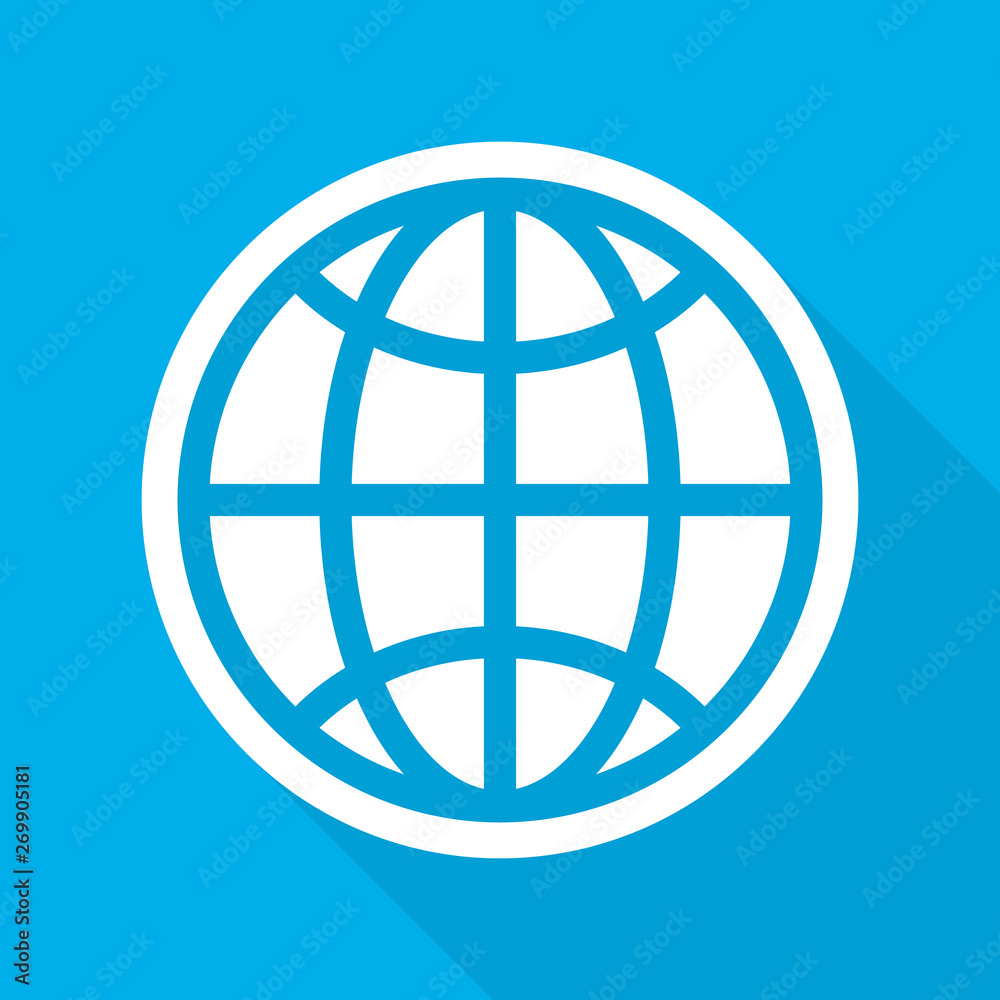 Globe icon. Vector illustration. Globe icon. Vector illustration.