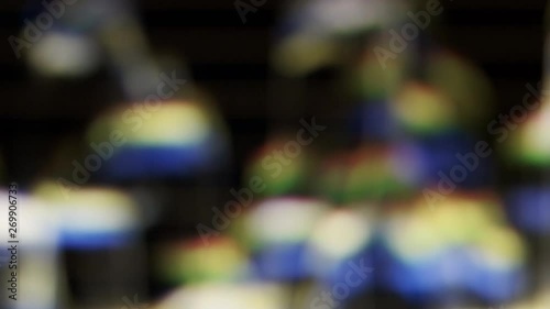 Wallpaper Mural Abstract Motion Background, Colorful Digital Dancing Movement, Multicolor, 4k Torontodigital.ca